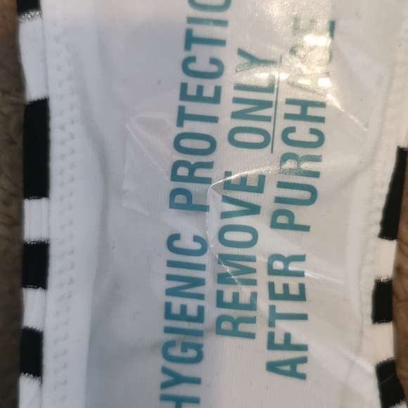 Seafolly Bikini Bottom Striped Hipster 14 New Plus - Picture 7 of 7